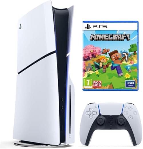 Sony PlayStation 5 Slim Disc Console + Minecraft -International Version on Amazon.ae - Price Tracker