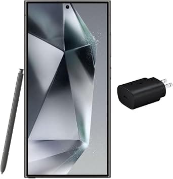 SAMSUNG Galaxy S24 Ultra 5G (512GB, 12GB) 6.8" AMOLED 2X, 200MP Camera, Dual SIM, 5G / 4G LTE (Fully Unlocked for T-Mobile, Verizon, Global) S928B/DS (w/ 25W Fast Charging Cube, Titanium Black) on Amazon.ae - Price Tracker