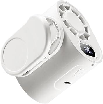 Portable Clip on Fan USB 5 Speeds LED Display Cooling Device on Amazon.ae - Price Tracker