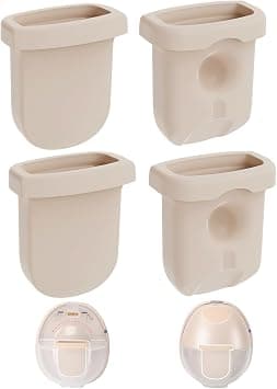 4Pcs Replacement Diaphragm for eufy Wearable Breast Pump E10/S1/S1 Pro - Food-Grade Silicone, Easy to Clean & Install على Amazon.ae - متتبع الأسعار