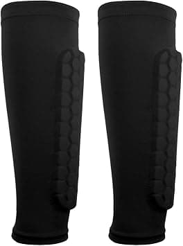 1 Pair Soccer Shin Guards Shin Pads for Kids Youth Adult, Football Shin Guard Socks Sleeves with Foam, Calf Compression Sleeve Honeycomb Pads, Child Calf Protective Gear Soccer Equipment على Amazon.ae - متتبع الأسعار