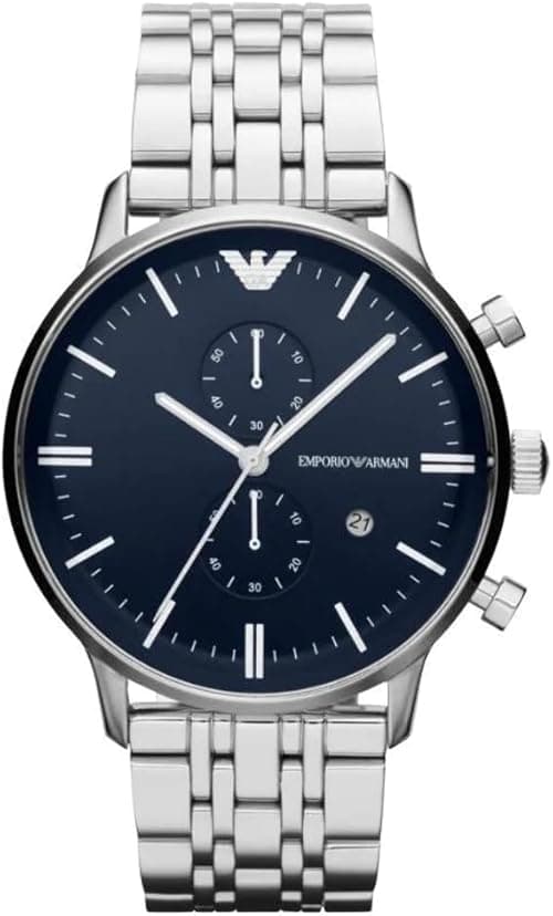 Emporio Armani Men's Chronograph Watch on Amazon.ae - Price Tracker