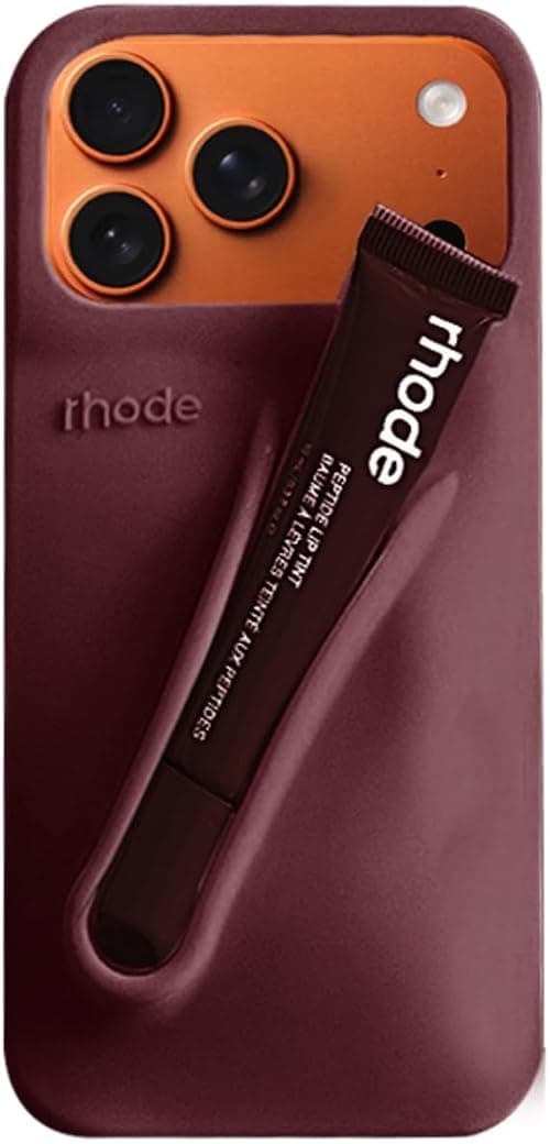 Next Store Luxury Lipstick Series Silicone Phone Case For iPhone 17 Pro 6.3-Inch Shockproof Protective Cover Slim Soft Grip Durable Edges Scratch Resistant Stylish (brown) on Amazon.ae - Price Tracker