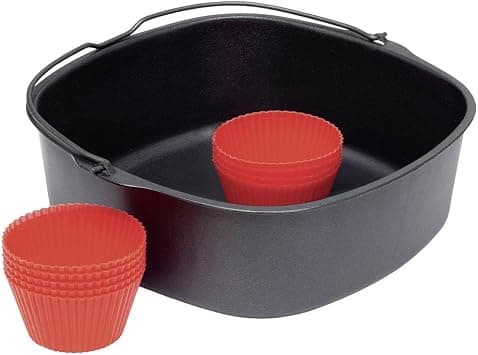 Philips Domestic Appliances HD9945/01 Airfryer, Silicone, Black, Red on Amazon - Best Deal Finder