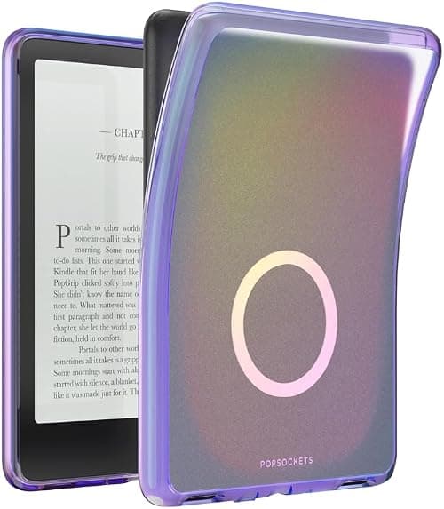 PopSockets Kindle Paperwhite Case (12th Gen, 7”, 2024/25), Signature Edition & Colorsoft – Slim Protective Cover with Built-in MagSafe Ring for MagSafe PopGrip, E-Reader Accessory - Aura on Amazon.ae - Price Tracker