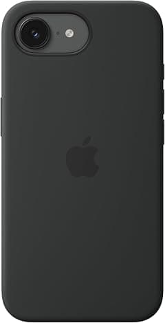 Apple iPhone 17e Silicone Case with MagSafe – Black - متتبع أسعار Amazon.sa