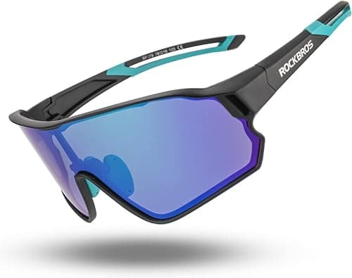 ROCKBROS Polarized Sports Sunglasses Anti-Glare HD Cycling Sun Glasses on Amazon.ae - Price Tracker