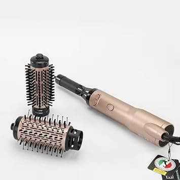 ENZO EN-741 Professional Rotating Volumizing Blow Dryer- 2200W Hair Dryer with Ionic Technology, Adjustable Heat & Speed Settings, Cool Shot Button, and Concentrator Nozzle - International Version on Amazon.ae - Price Tracker