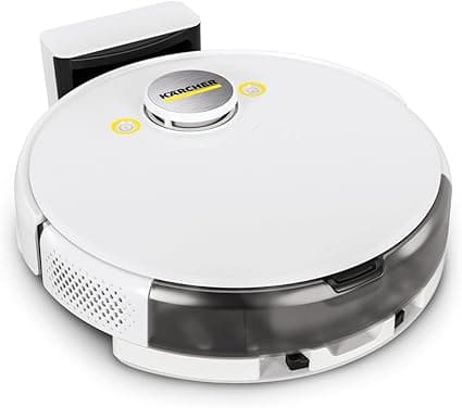 Karcher RCV 5 Robot Vacuum Cleaner with Wiping Function, App Control, LiDAR Laser Navigation, Dual Laser and AI, Mapping, Room and Obstacle Detection, 5000 Pa, 120 min Running Time, for Hard Floors on Amazon.ae - Price Tracker