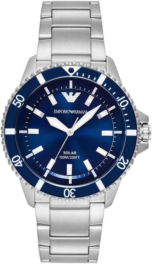Emporio Armani Men's Chronograph Quartz Watch with Stainless Steel Strap AR11697 on Amazon.ae - Price Tracker