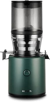 Hurom Slow Juicer, Cold Press Self-Feeding Juicer with Large Hopper for Whole Fruits & Vegetables, Quiet 150W Motor, BPA-Free Masticating Juicer, Titanium Body, Deep Green – H320N on Amazon.ae - Price Tracker