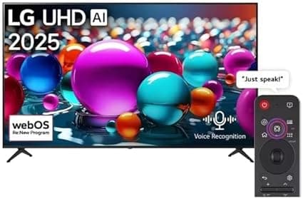 50 inch LG UHD AI UA85 4K Smart TV AI Magic remote HDR10 webOS25 2025 on Amazon.ae - Price Tracker