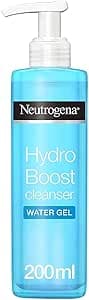Neutrogena Cleansing Water Gel Hydro Boost Normal To Dry Skin, activates with water to remove impurities while providing the skin with a boost of hydration, 200ml on Amazon.ae - Price Tracker
