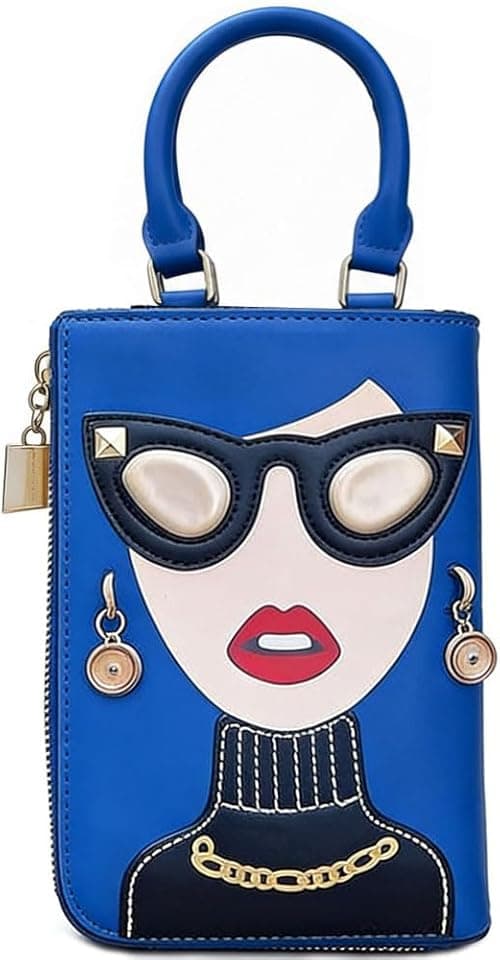 Novelty Personalized Women's 3D Ladies Designer Leather Top Handle Satchel Handbags Tote Purse Crossbody Shoulder Bags on Amazon - Best Deal Finder