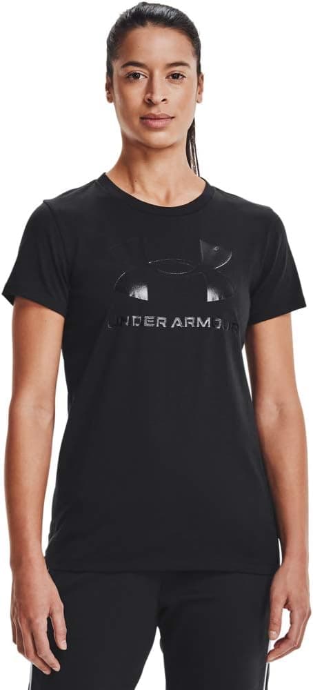 Under Armour Womens Women's UA Rival Logo Short Sleeve T-shirt (pack of 1) on Amazon - Best Deal Finder