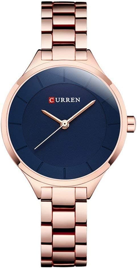 CURREN Original Women's Sports Waterproof Stainless Steel Quartz Wrist Watch -9015 on Amazon.ae - Price Tracker