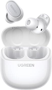 UGREEN Dots Wireless Earbuds, In Ear Headphones Wireless Bluetooth (White) | 32H Playtime for 1 Week Using, HiFi Sound & Big Bass, Bluetooth 6.0 Earphones, 2 Mic AI Clear Calls, Comfortable Lightweight on Amazon.ae - Price Tracker
