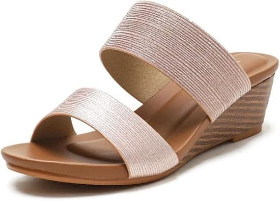 KNYOIP Sandal Plus Size Women Wedges Sandals Slippers Heel Cross Strap Female Big Size Summer Shoes on Amazon.ae - Price Tracker