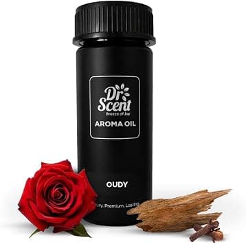Dr Scent Diffuser Aroma Oil Oudy, With Intense Notes of Rich Agarwood, Sweet Hearty Notes of Praline, Finishing with Strong Woody Hints of Clove (170ml) Made in UAE on Amazon.ae - Price Tracker