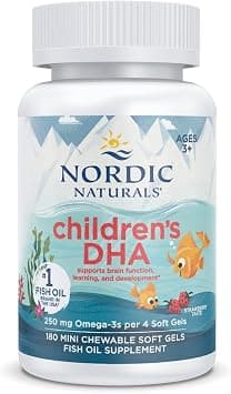 Nordic Naturals - Children's Dha Strawberry Chewable Softgels, 250 Mg. 180 Count on Amazon.ae - Price Tracker