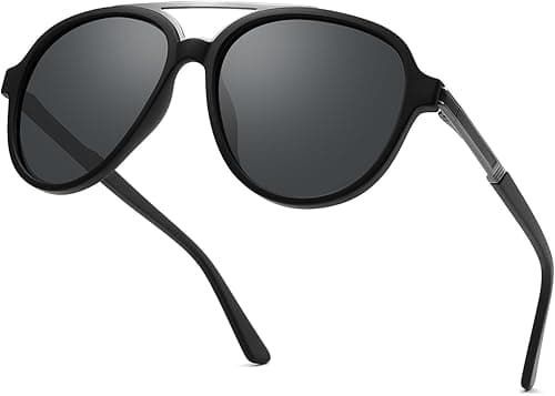 PUKCLAR Polarized Sunglasses for Men Lightweight TR90 Frame UV400 Protection Square Sun Glasses on Amazon.ae - Price Tracker