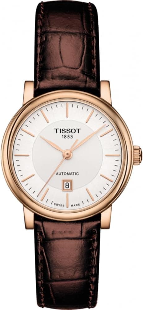 Tissot Carson Automatic Silver Dial Ladies Watch T122.207.36.031.00 on Amazon.ae - Price Tracker