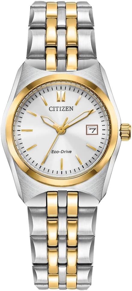 Citizen Ladies' Classic Corso Eco-Drive Watch, Stainless Steel, 3-Hand Date, Luminous Hands on Amazon.ae - Price Tracker