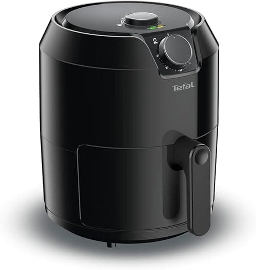 TEFAL Easy fry | Air Fryer | 0.8Kg/4.2L | Compact design with XL capacity | Adjustable Temperature | Bake, Grill and Roast | Non-stick | 60Hz | Black | 2 Years Warranty | EY201827 على Amazon.sa - متتبع الأسعار