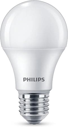 Philips LED Light Frosted Bulb A60, Non-Dimmable, E27 Base, 13W-90W Equivalent, Warm White 3000k - متتبع أسعار Amazon.sa