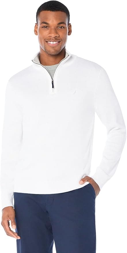 Nautica mens Nautica Men's Quarter-Zip Sweater Sweater on Amazon.ae - Price Tracker