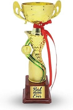 Golden Alloy Award Trophy for the World Greatest Mom - Perfect for Mothers Day and Birthday for the Best Mom Gifts - Mom Appreciation Award on Amazon.ae - Price Tracker
