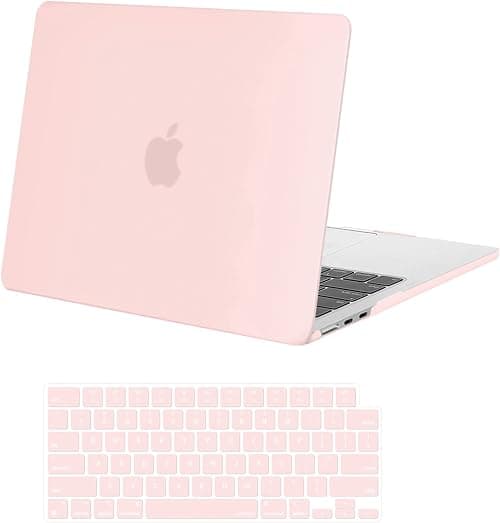 MOSISO Compatible with MacBook Air 13 inch Case 2026, Chalk Pink on Amazon.ae - Price Tracker