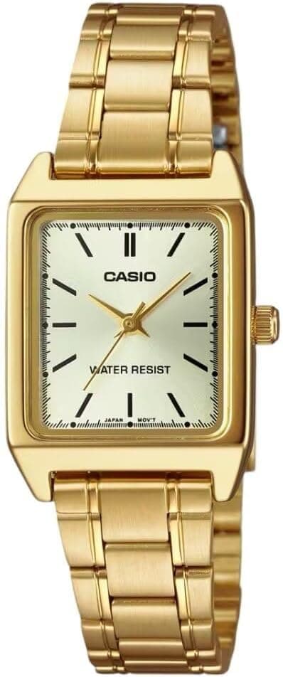 Casio Women's Watch - LTP-V007G-9BUDF gold Dial, Gold Band on Amazon.ae - Price Tracker