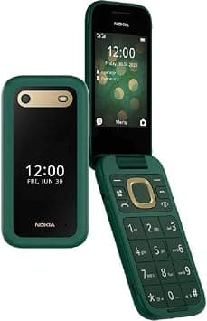 Nokia 2660 Flip DUAL-SIM 128MB ROM + 48MB RAM (GSM Only | No CDMA) Factory Unlocked 4G/LTE Cellphone (Lush Green) - International Version على Amazon.ae - متتبع الأسعار
