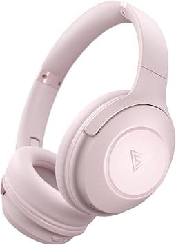 DOQAUS Over Ear Headphones, Bluetooth Headphones with 3 EQ Modes, 70 Hrs Play Time, Hi-Fi Stereo Foldable Wireless Headphones, Comfortable Bluetooth Headsets with Built-in Mic for Phone/PC/TV(Pink) on Amazon.ae - Price Tracker