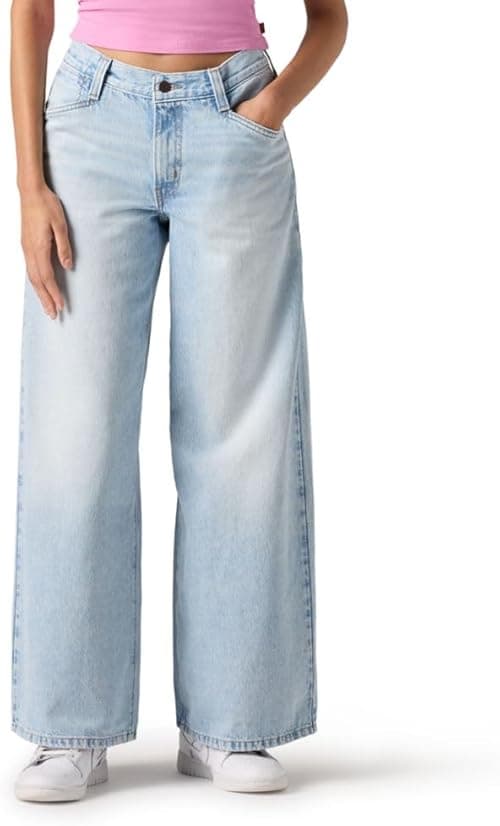 Levi's Women's 94 Baggy Wide Leg Jean (Standard and Plus) on Amazon.ae - Price Tracker
