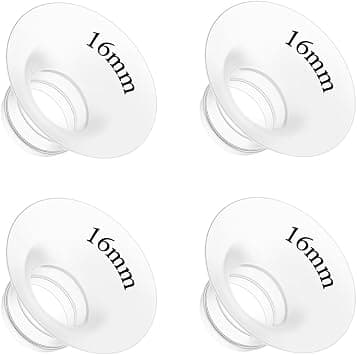4Pcs Flange Insert 16mm Compatible with Momcozy M5/M9/M6/V2 Pro/V2 pro/S12 Pro/S9 Pro/Spectra/Medela/eufy/Elvie/Lansinoh/Paruu P10 Breast Pump,and Most 24mm Shields on Amazon.ae - Price Tracker