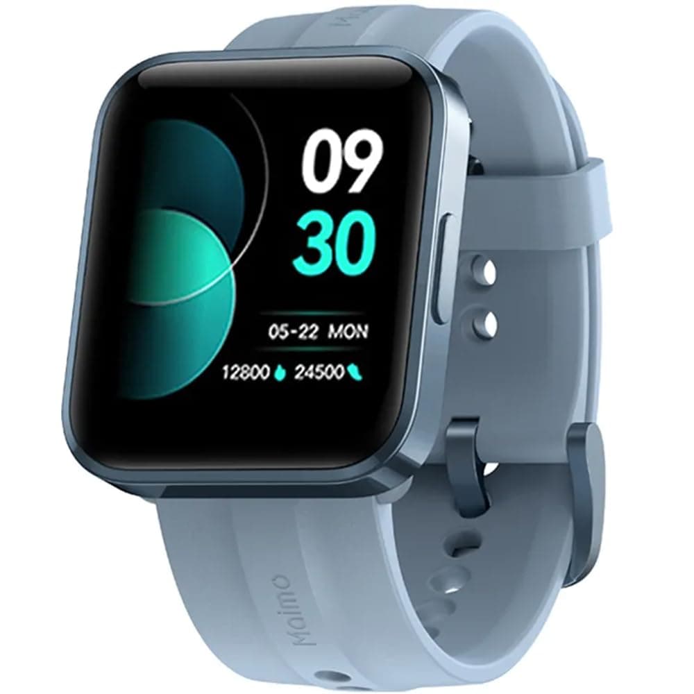 70mai Maimo Watch Flow WT2106 Sky Blue Smart watch, 1.6" AMOLED Touch Screen, Long battery life, GPS, Health tracking, 116 Sports Modes, 5 ATM Waterproof, IOS and Android, 12 Days Battery Life on Amazon.ae - Price Tracker