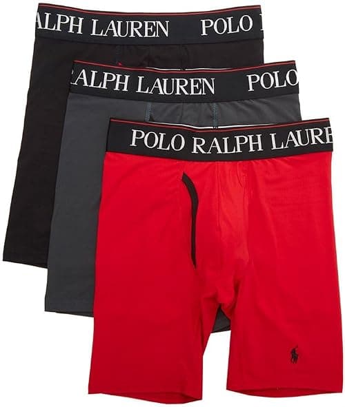 POLO Ralph Lauren Men's 4d Flex Cool Microfiber Boxer Briefs 3-Pack on Amazon - Best Deal Finder