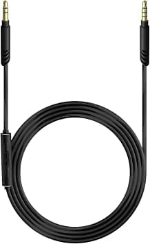 Linkidea Audio Cable with Mic for Soundcore Life Q20/Q30 Space Q45 H30i, Audio-Technica ATHWS990BT WS660BT Headphones, 3.5mm to 3.5mm Replacement Aux Cord (4.9 ft / 1.5 m) on Amazon.ae - Price Tracker