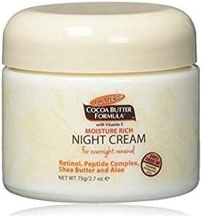 Palmer's Cocoa Butter Moisture Rich Night Cream-With Vitamin E-Hydrates & Softens Dry Skin-Improves Scars & Marks-Reduce Irritation-Overnight Skin Renewal-Mineral Oil,Paraben,Phthalate Free-Unisex-75G on Amazon.ae - Price Tracker