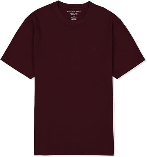 American Eagle Mens AEO SS Basic Crew Neck Tees T-Shirt (pack of 1) on Amazon - Best Deal Finder
