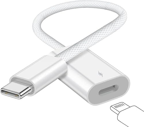 Bukela USB C to Lightning Charge Adapter Fit for iPhone 15 60W PD Fast Charging & Data Transfer USB C Male to Lightning Converter Fit for iPhone 15 Pro/pro Max iPad Pro/Air Galaxy Pixel (Notfor Audio) على Amazon.ae - متتبع الأسعار