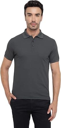 Deniklo Men's Solid Regular fit Polo Shirt on Amazon.ae - Price Tracker
