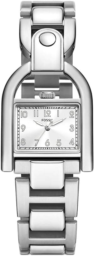 Fossil Harwell Watch for Women, Quartz Three Hand Movement with Stainless Steel or Leather Strap على أمازون - دليلك لأفضل العروض