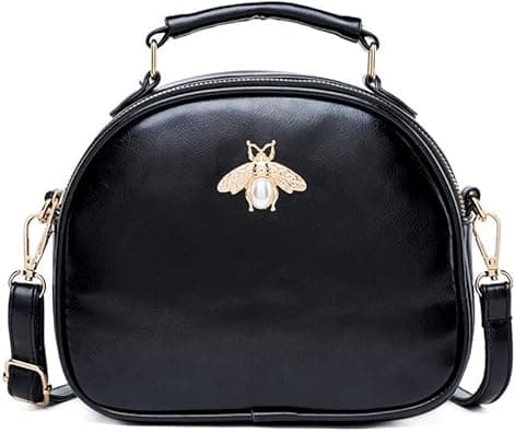 Beatfull Designer Bee Purse Fashion Crossbody Bags with Pearl for Women Pu Leather Shoulder Clutch Handbags on Amazon.ae - Price Tracker