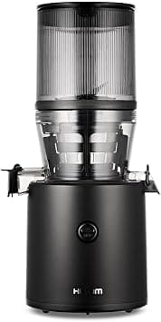 Hurom Slow Juicer, Cold Press Self-Feeding Juicer with Large Hopper for Whole Fruits & Vegetables, Quiet 150W Motor, BPA-Free Masticating Juicer, Titanium Body, Matte Black – H320N on Amazon.ae - Price Tracker