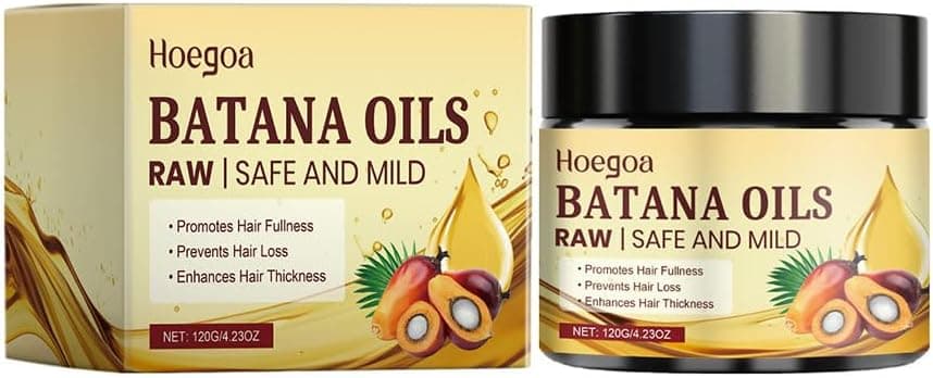 Organic Batana Oil for Hair Growth, Hair Care Essential Oils Cream For Reduce Splitends Nourishment Hairs, Promotes Heat Wellness Prevent Hairs Loss for Men Women, 120g/4.23oz - Amazon.ae Price Tracker