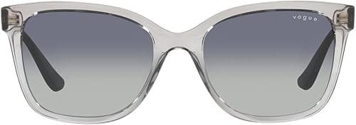 Vogue Eyewear Woman Sunglasses Transparent Grey Frame, Grey Gradient Dark Blue Lenses, 54MM on Amazon.ae - Price Tracker