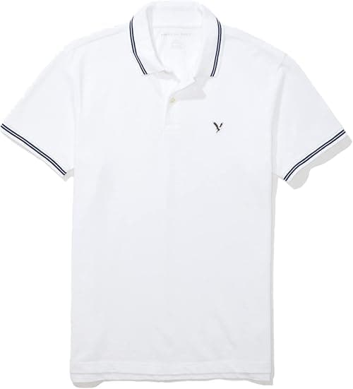 American Eagle Mens AEO Polo Shirt Casual على Amazon.ae - متتبع الأسعار
